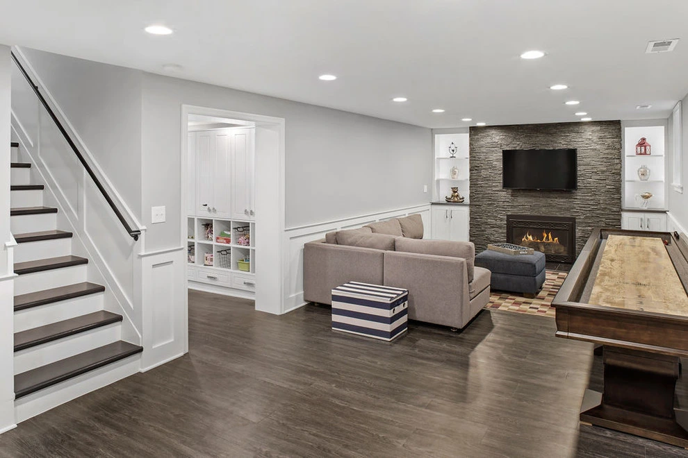 custom basement remodeling